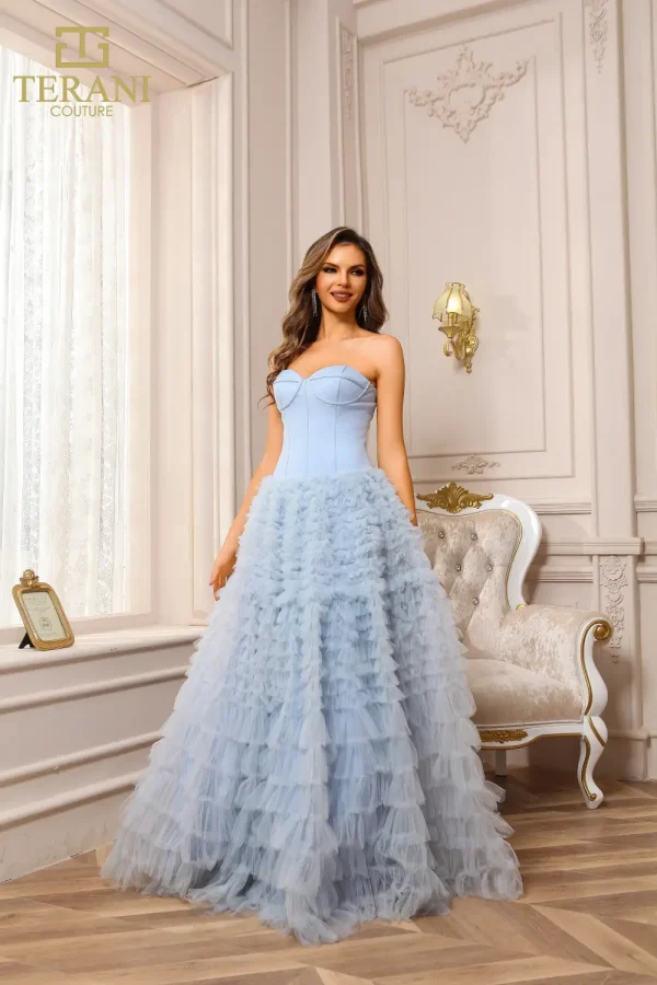 ⁦TERANI COUTURE 251P4092 تيراني كوتور⁩ - الصورة ⁦5⁩