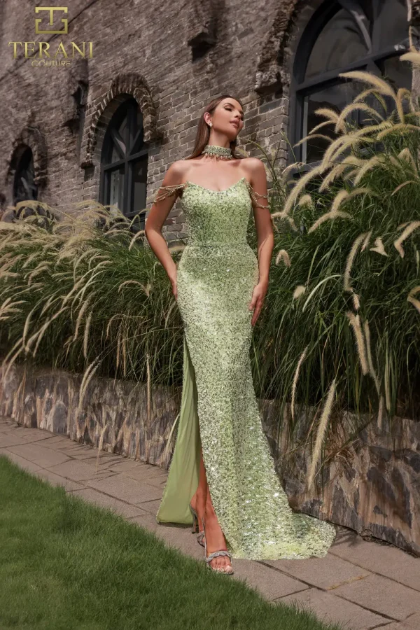 ⁦TERANI COUTURE 251P4329 تيراني كوتور⁩ - الصورة ⁦4⁩